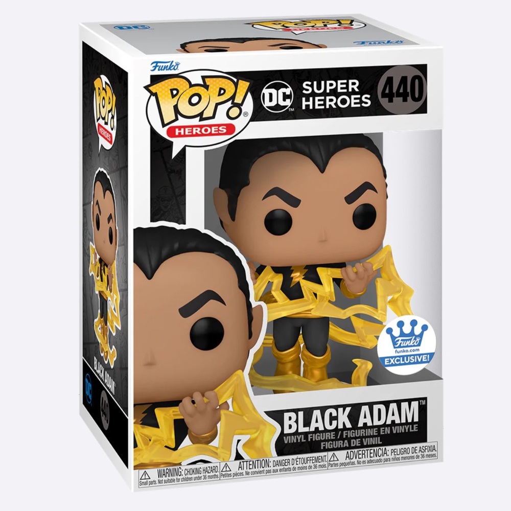 BLACK ADAM - DC COMICS FUNKO POP EXCLUSIVE